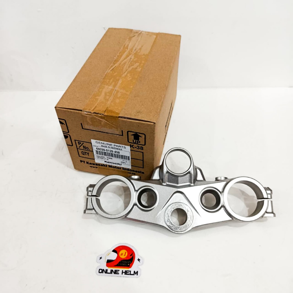 Segitiga Atas KLX BF Dtracker 150 USD Upside Down ORIGINAL KAWASAKI SILVER