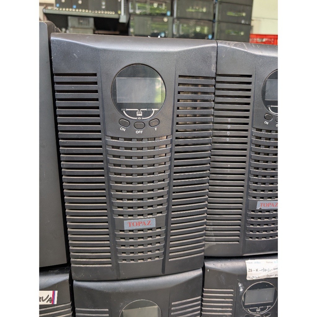 UPS ON-LINE TOPAZ ZP110 3KVA (3000VA/2400W) PSW TANPA BATERAI