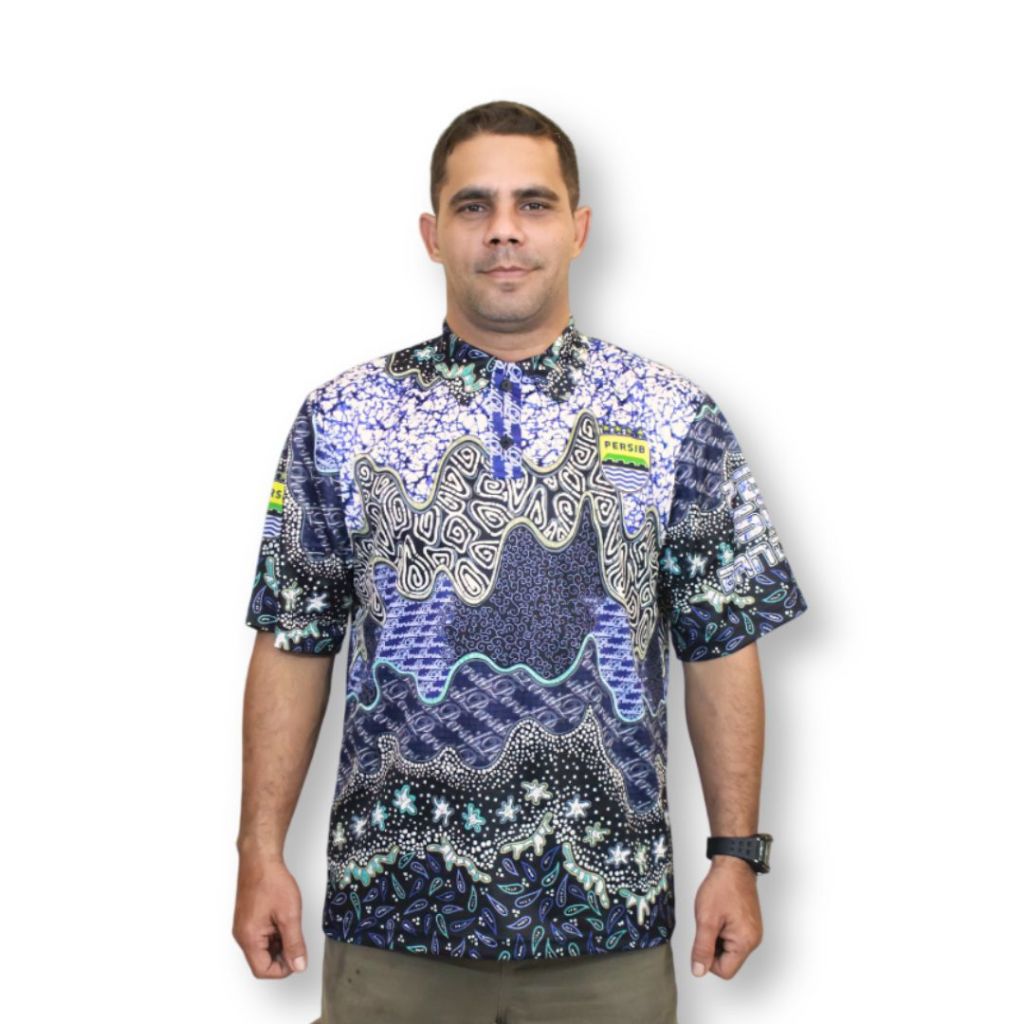 Baju Batik Jersey Bola Persib Bandung Terbaru 2025-2026 Dewasa Bahan Premium