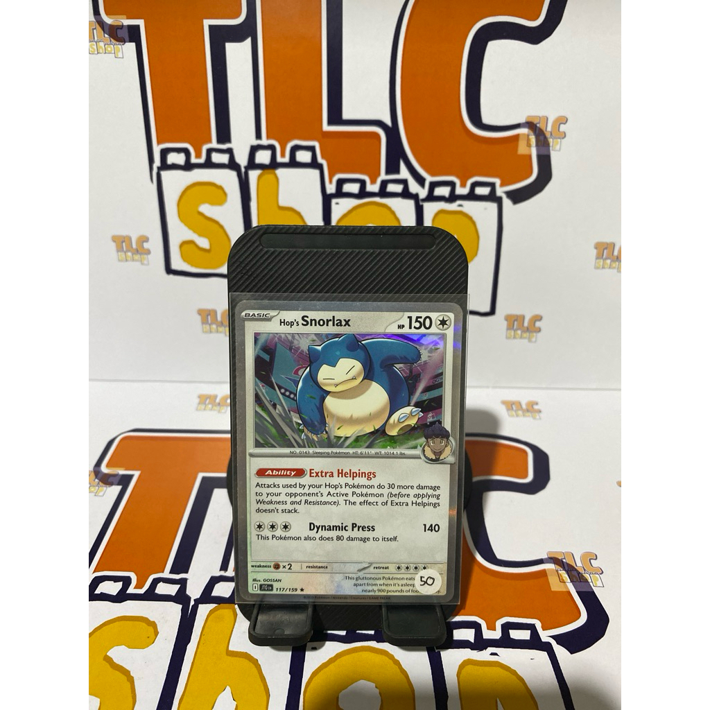 Kartu Pokemon Hop's Snorlax English 117/159