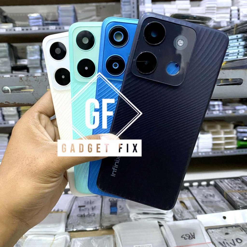Backdoor Housing HP Infinix Smart 7 X6515 Bekdor Tutup Belakang Kesing + Tombol