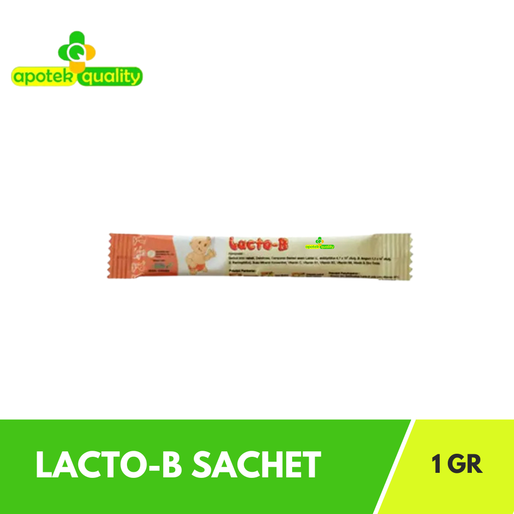 LACTO-B Sachet 1gr / LACTO B sachet 1gr SUPLEMEN PROBIOTIK PENCERNAAN Kucing & Anjing