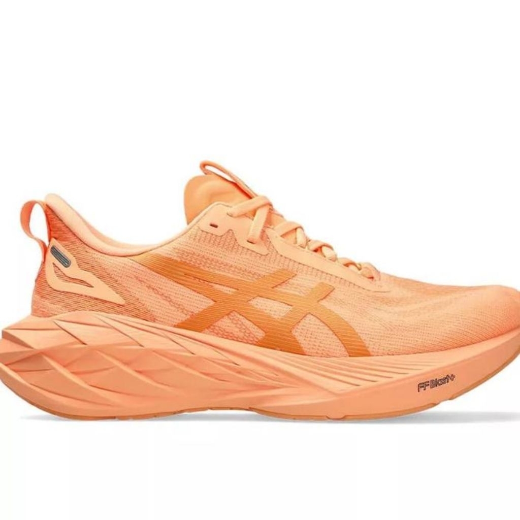 ASICS NOVABLAST 4 LE WOMEN'S RUNNING SHOES - BRIGHT SUNSTONE/FADED ORANGE
