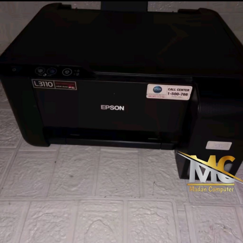 Epson L3110 kosongan tanpa print head.