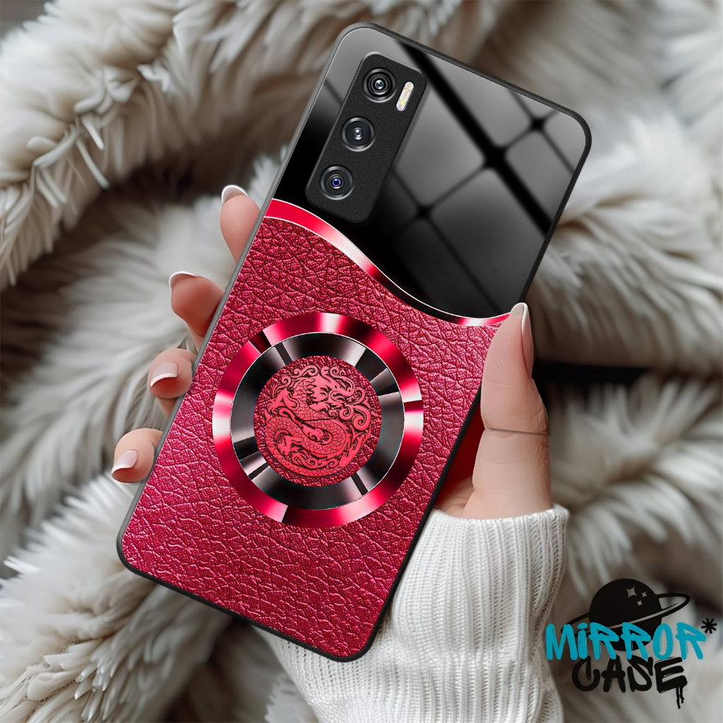 Softcase Untuk VIVO V20 SE Casing VIVO V20 SE V2022 V2023 SoftCase Kaca Glossy Cassing kilau Glass P