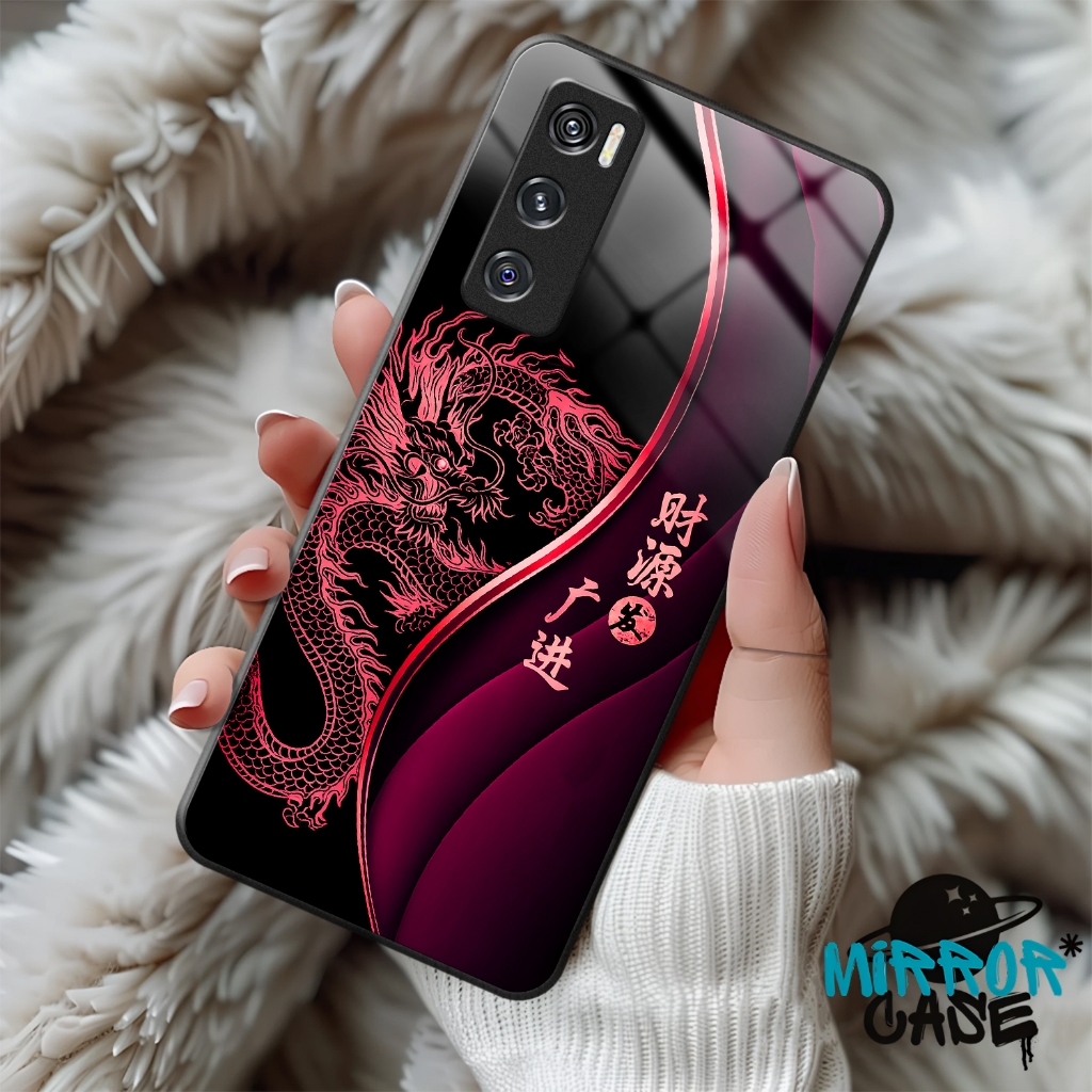 Softcase Untuk VIVO V20 SE Casing VIVO V20 SE V2022 V2023 SoftCase Kaca Glossy Cassing kilau Glass P