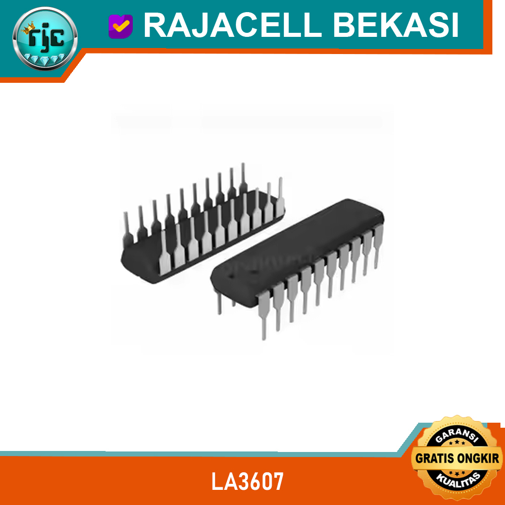 IC LA3607 7-Band Graphic Equalizer Single-Chip DIP-20 Audio Processor Original