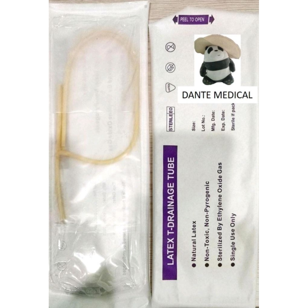 T-tube Drainage Tube Disposable Latex