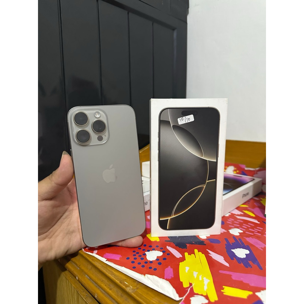 ip 16 promax 256 gb resmi bh 100 no minus