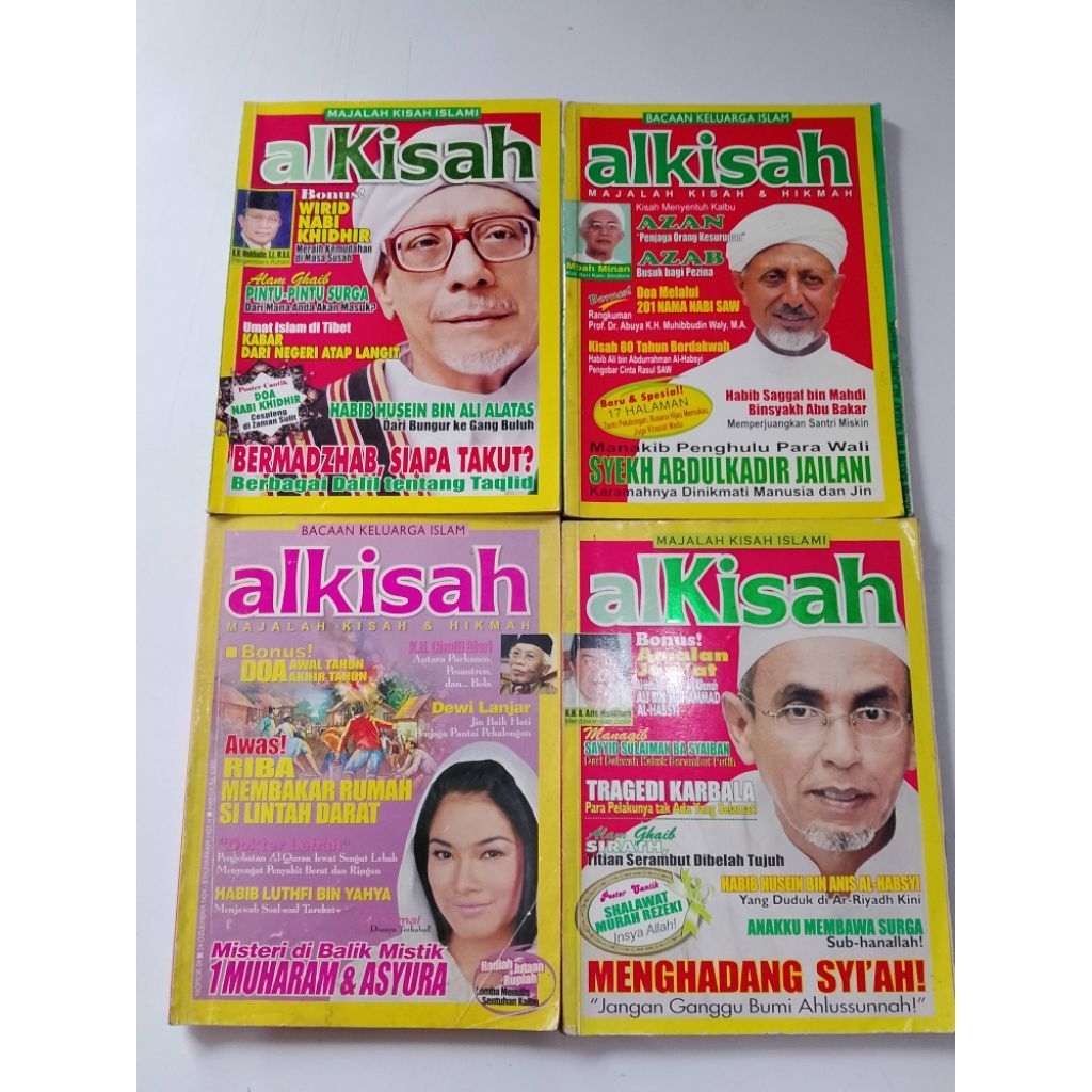 MAJALAH ALKISAH PAKET 6 BUKU