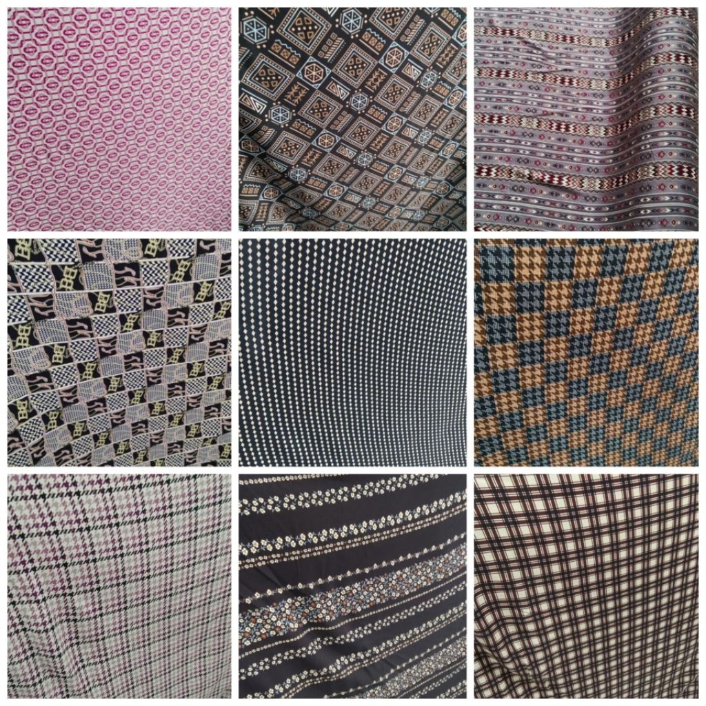 rayon premium meteran, kain meteran, rayon motif meteran (harga pr0,5m)