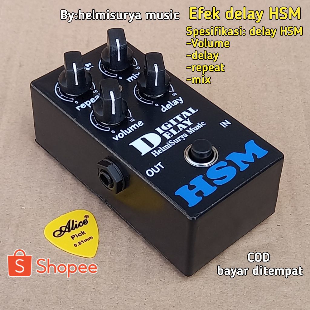NEW  Efek gitar - efek gitar distorsi X New plus Adaptor