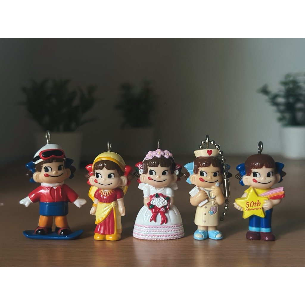 Figure Keychain Peko Chan Vintage Charm C