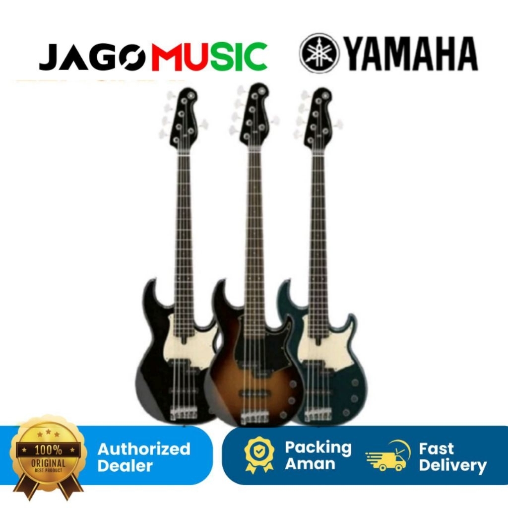 Gitar Bass Yamaha BB435 Guitar Yamaha BB 435 Bass Elektrik 5 String Original