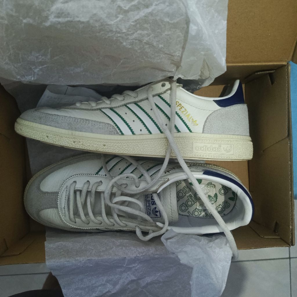 Spezial leather white sz 42