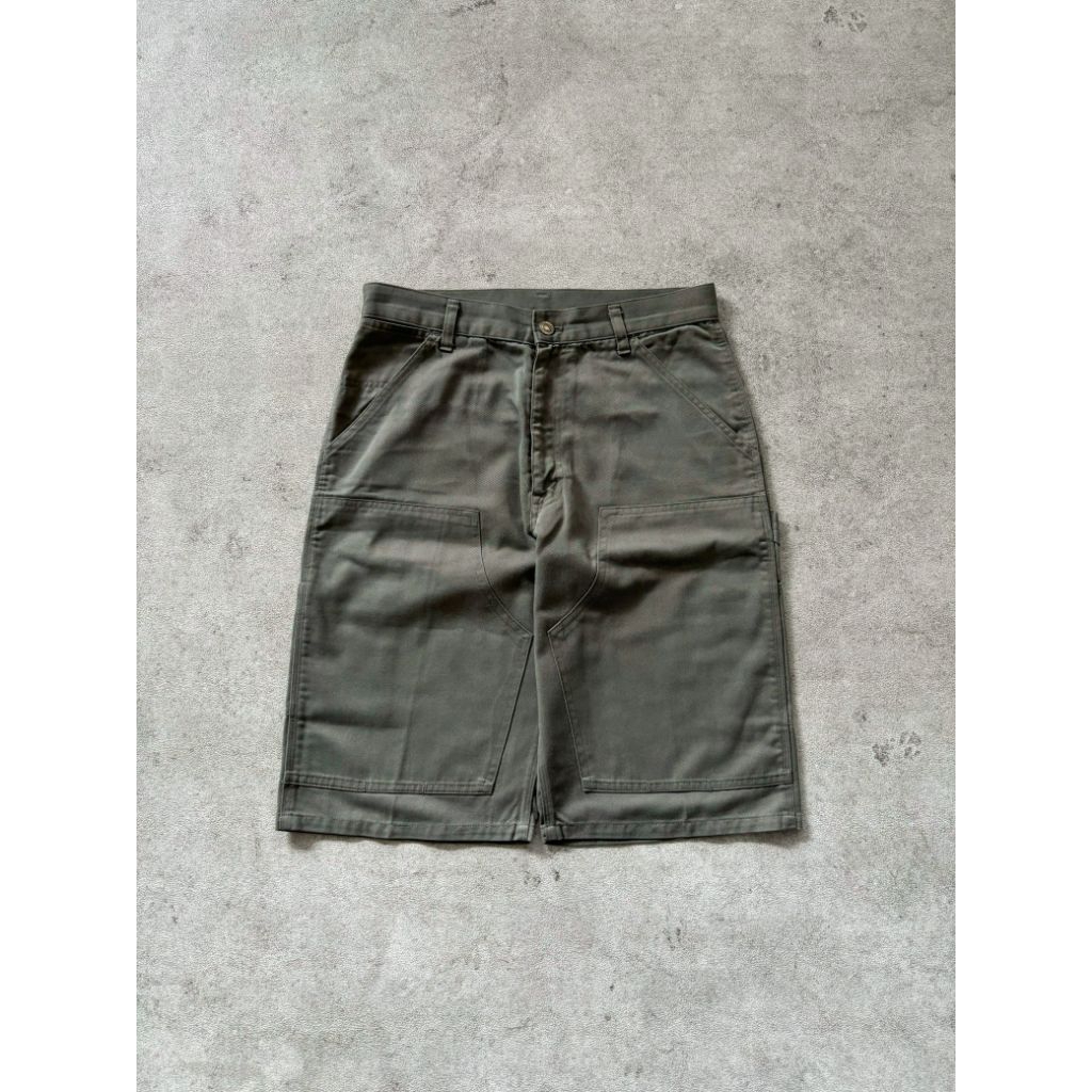 D*ckies Doubleknee Olive Green Shortpants
