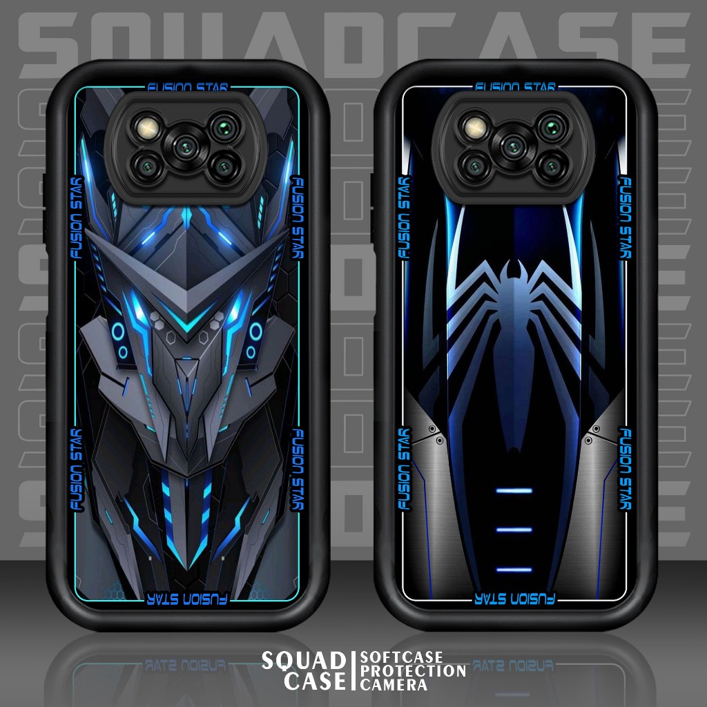 Case POCO X3 X3 PRO X3 NFC Motif [ GLY1 ] Cover Handhphone Casing Softcase Glossy Anti Jamur