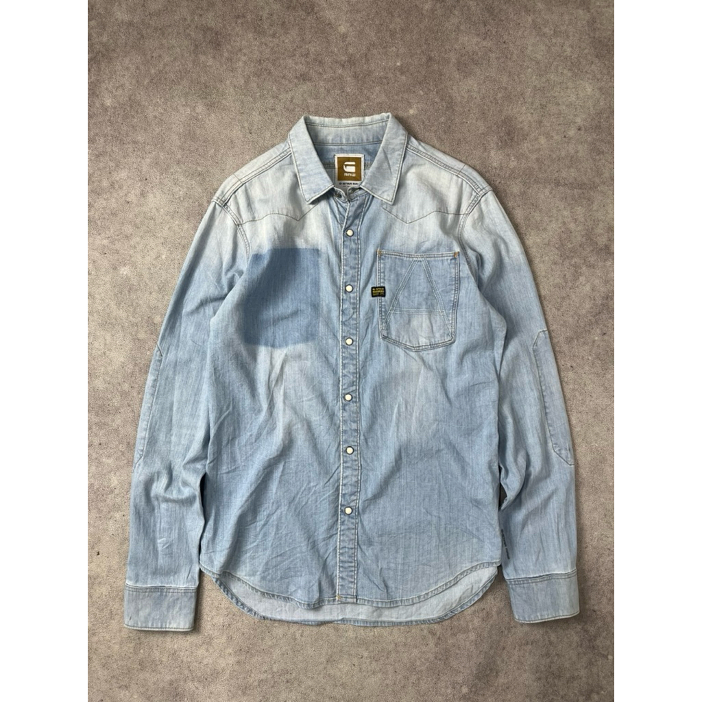 GSTAR RAW denim westwrn shirt