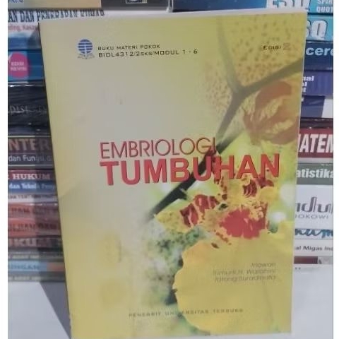 Buku  EMBRIOLOGI TUMBUHAN.