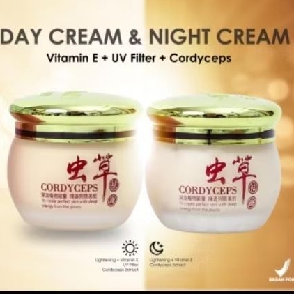 Yu Chun Mei Cordyceps Lightening Day & Night Cream Set original
