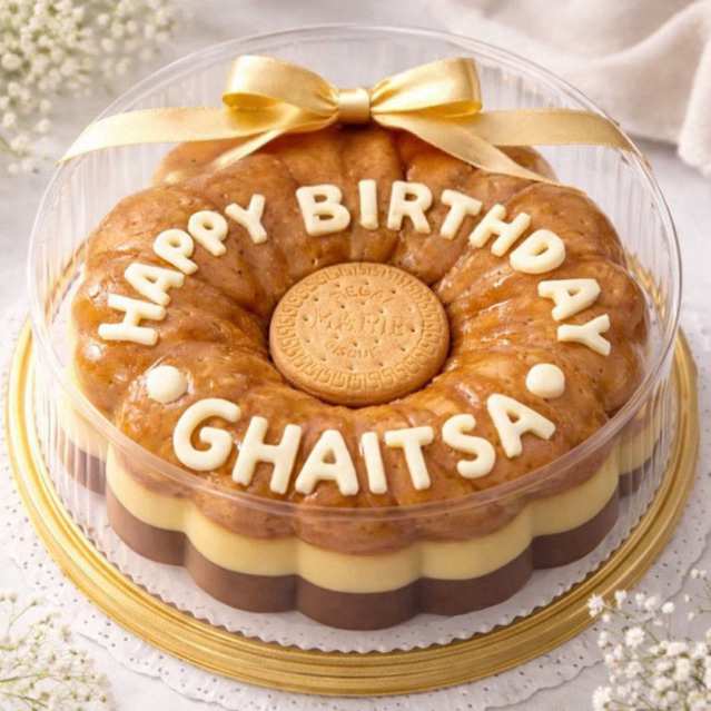 Puding Regal 3 lapis D-20 cm [ INSTAN & SAMEDAY ]