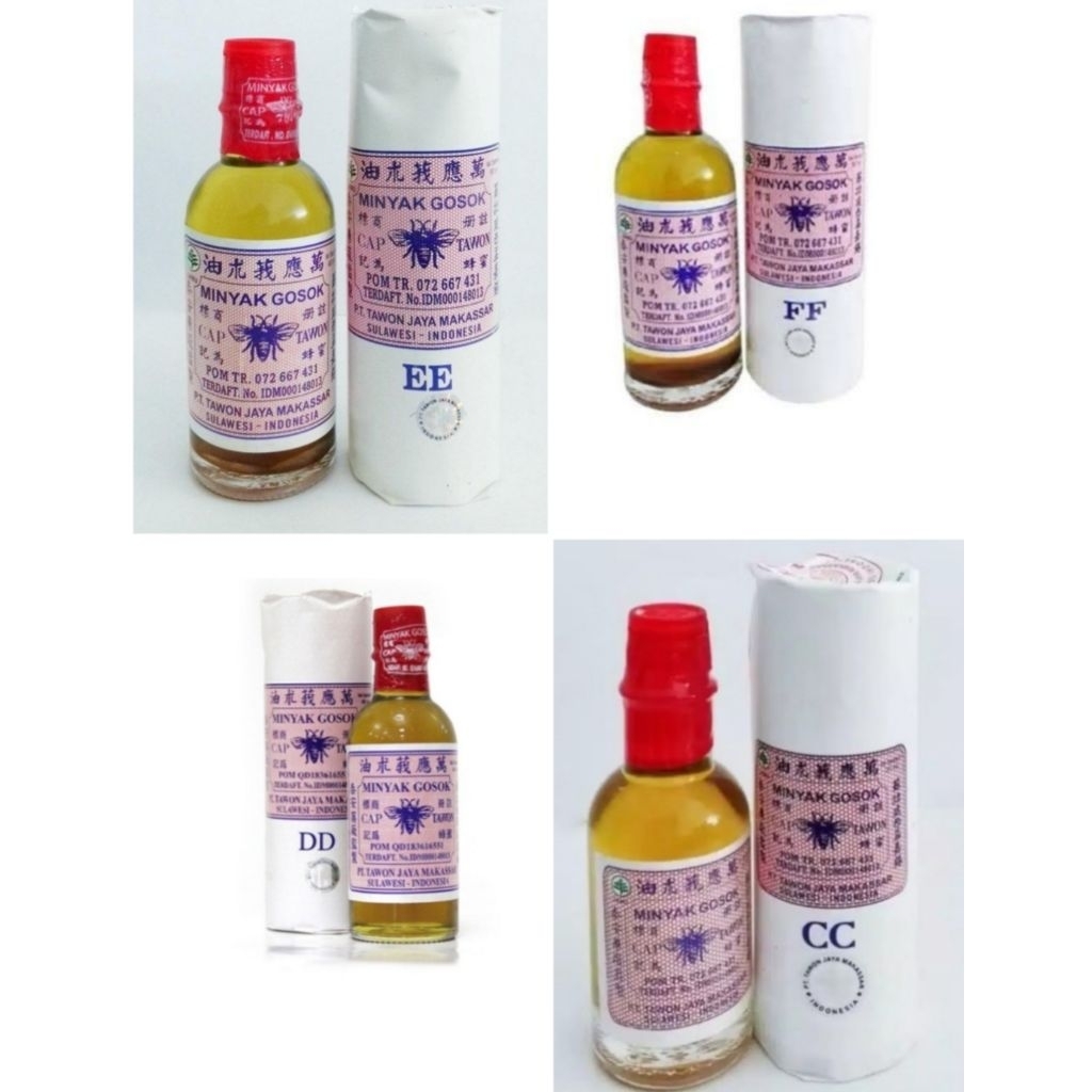 Minyak Gosok Tawon Tutup Merah
