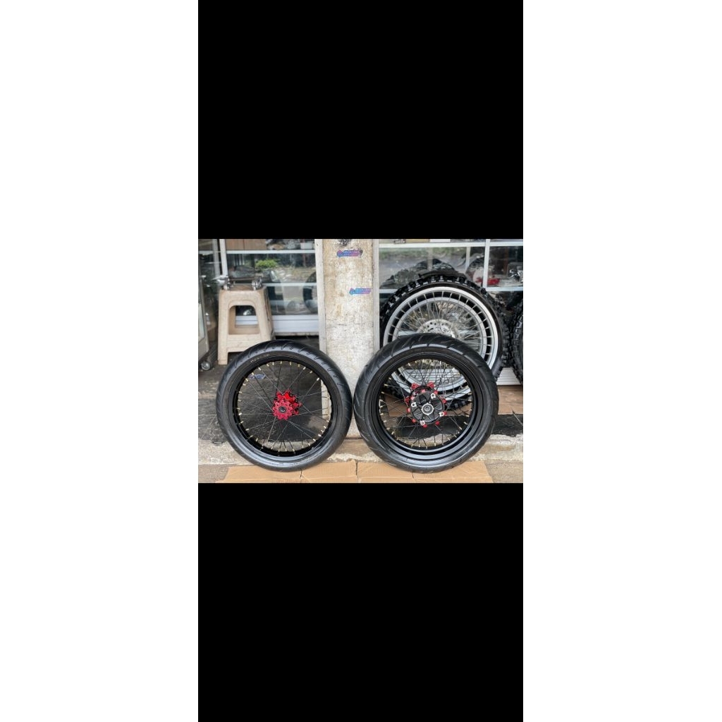 wheelset velg Takasago excel asia Supermoto Crf 300/215
