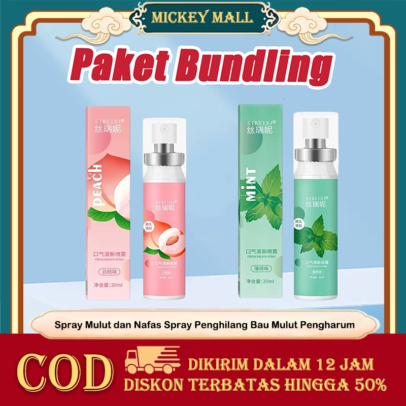 Spray Mulut dan Nafas Spray Penghilang Bau Mulut Pengharum Mulut Pewangi Mulut Tahan Lama  Spray Pen