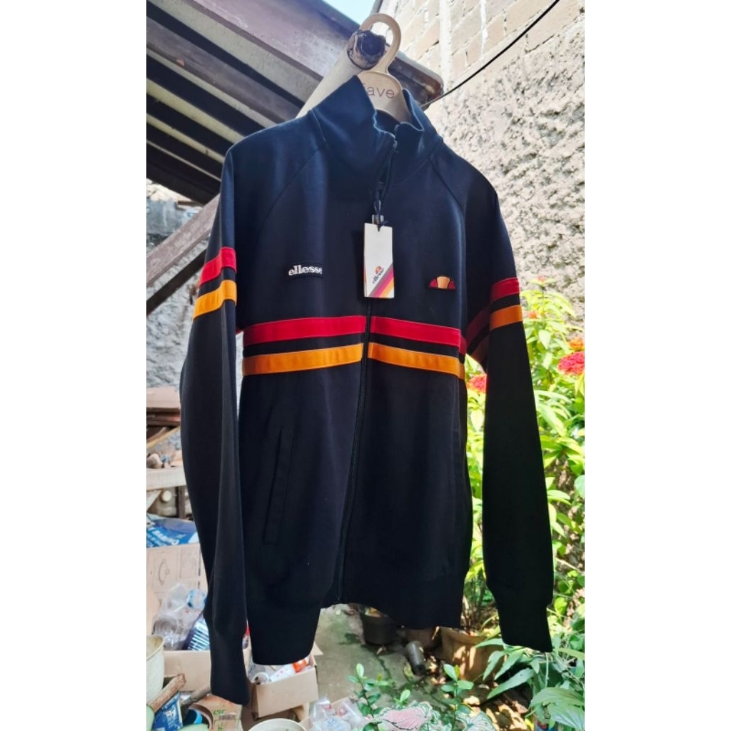 Ellesse Rimini Black Orange Red