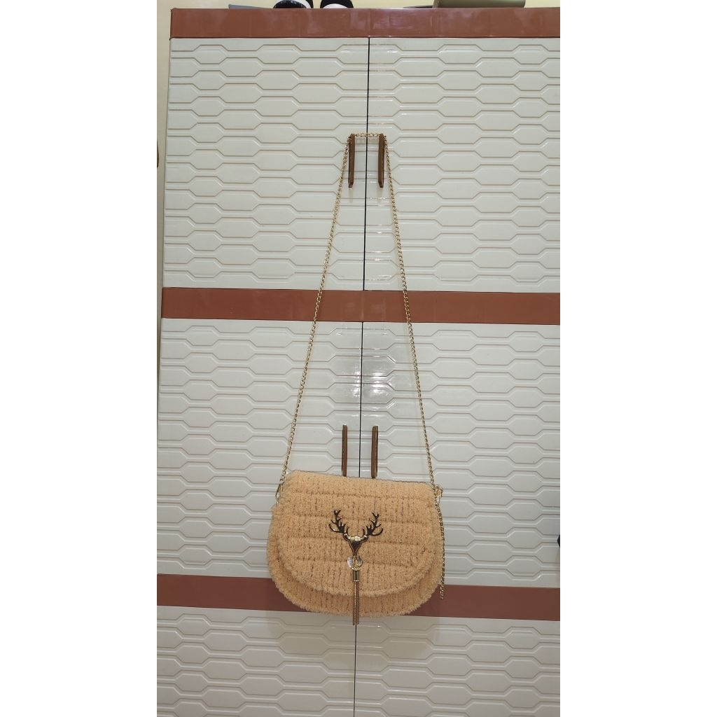 Tas rajut canvas plastik
