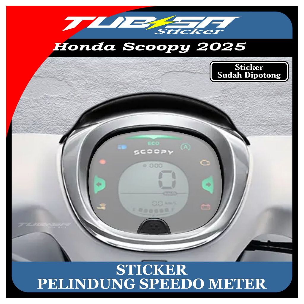 Stiker Pelindung Spido Scoopy 2025 | Stiker antigores Scoopy 2025 | Stiker  Pelindung Kaca Spido Sco