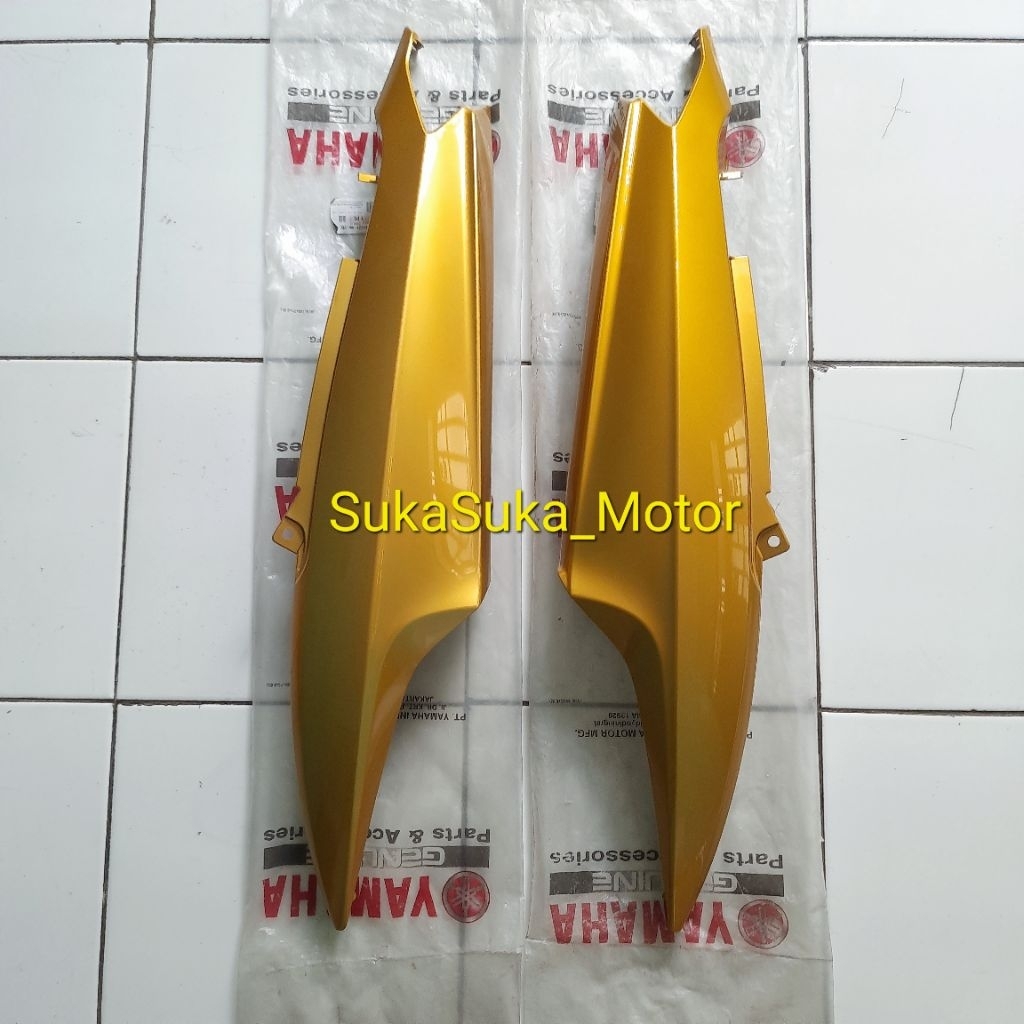 Cover Body Bodi Belakang Kanan Kiri Mio Smile Gold Emas DRYC1| 5TL-PB