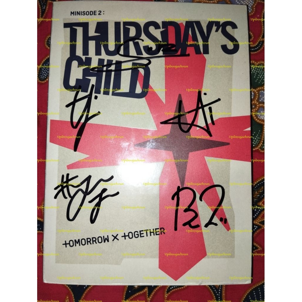 [READY STOCK] SIGNED ALBUM TXT TOMORROW X TOGETHER