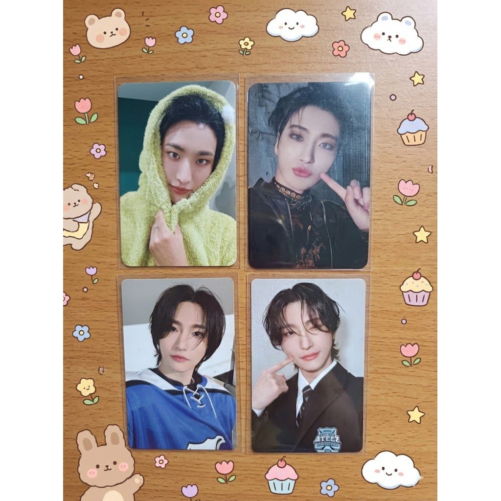 PC PHOTOCARD SEONGHWA ATEEZ DINO MEMBERSHIP TUSPI