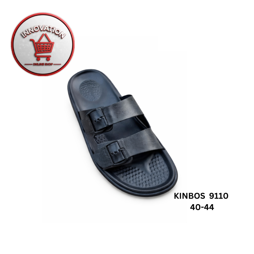 Kinbos 9110 - Sandal Karet Pria Tali Dua