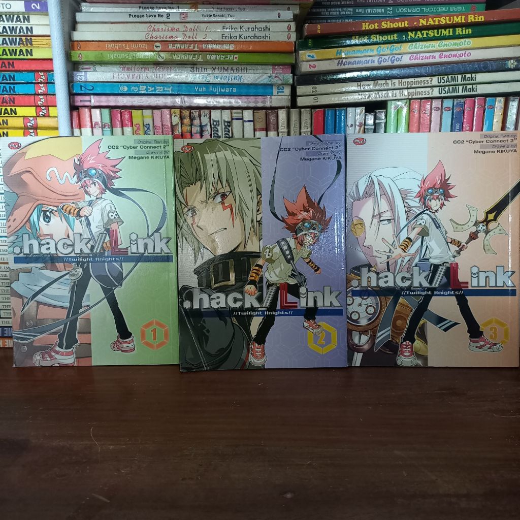 Komik Hack Link vol.1-3 end