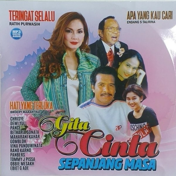 Kaset MP3 tembang Kenangan Gita Cinta Sepanjang Masa
