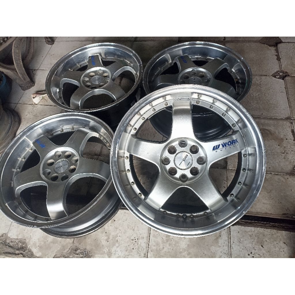 velg second ring 17 work meister lebar 7,5 rata