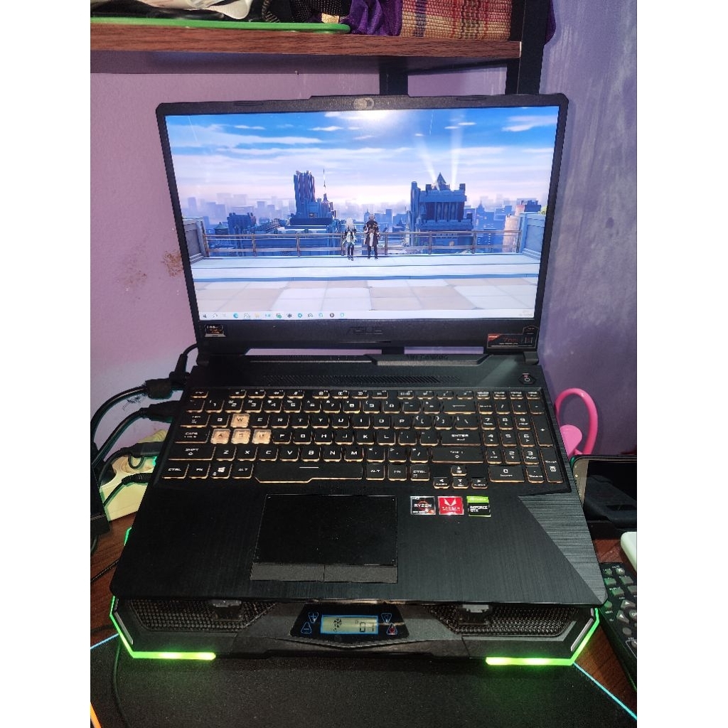 Asus TUF A15 FX506IH SECOND/16GB/1TB/AMD Ryzen 5-4600H/GTX1650/15.6 inch/Windows 10/Bonfire Black