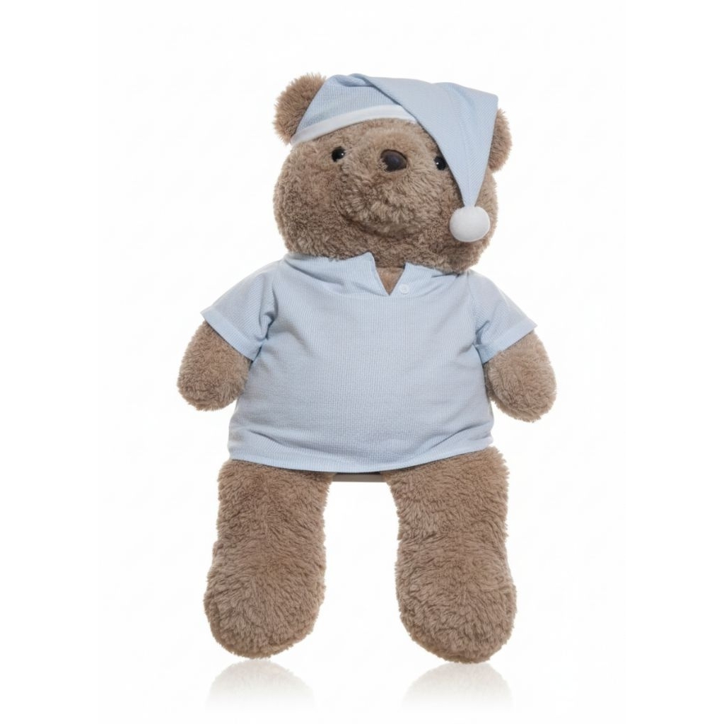 Boneka Lucu Halus Boneka Martie Teddy House Bear Martie 25 Inch Curly Beige Original Besar Free Baju