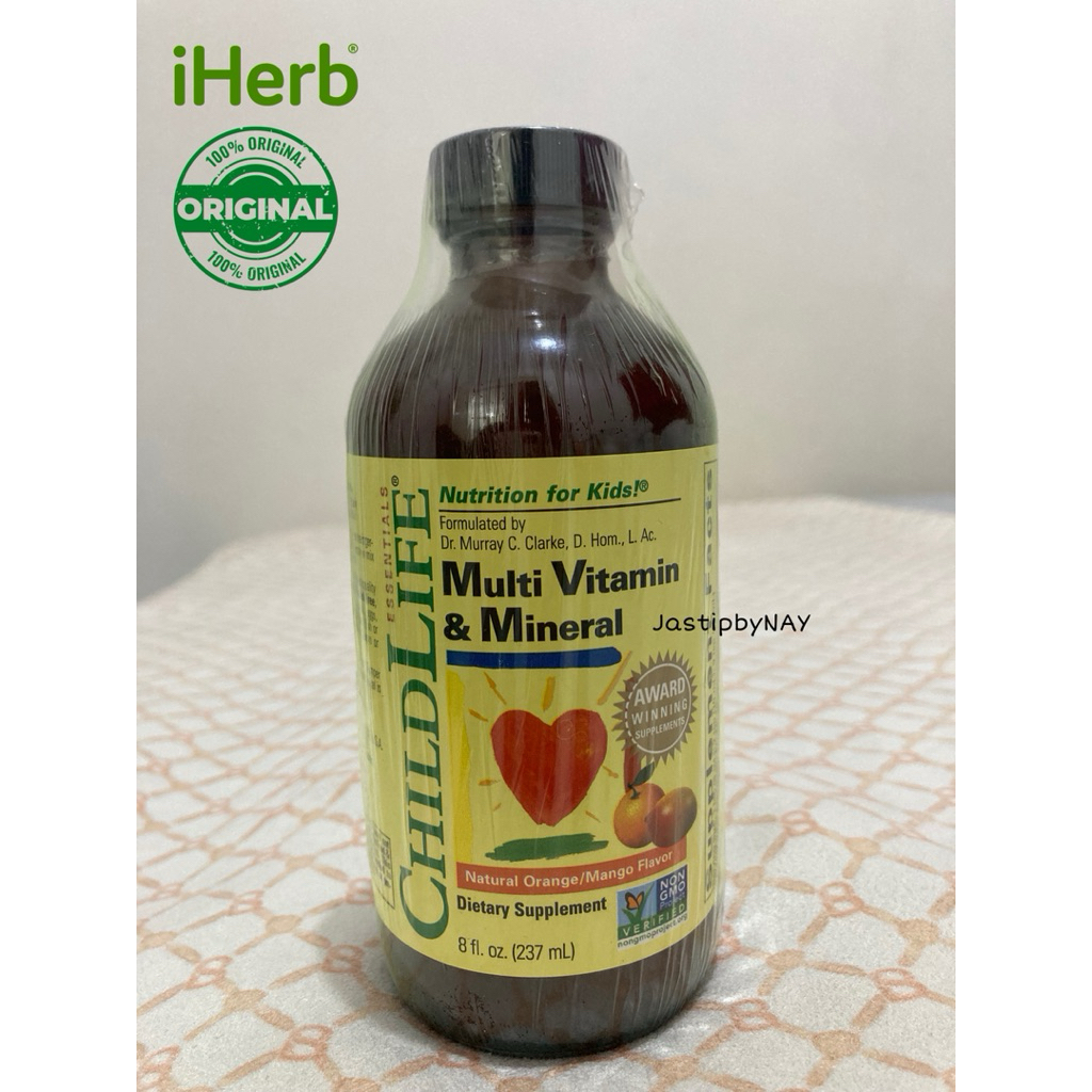ChildLife Multi Vitamin & Mineral - 237 ml ORIGINAL iHerb
