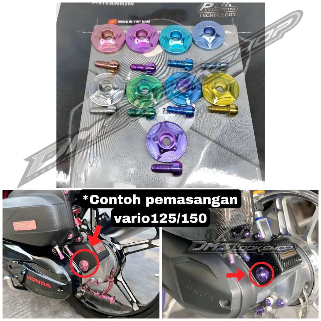 BAUT TITANIUM SENSOR KOIN COIN IDLING STOP VARIO 125/150