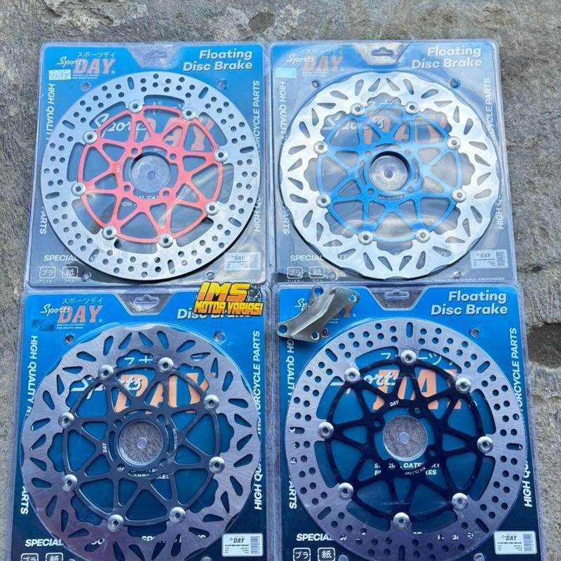 Disk Piringan Cakram Cnc Floating Jupiter z Model KTC 300mm Set Breket Cnc Sportday