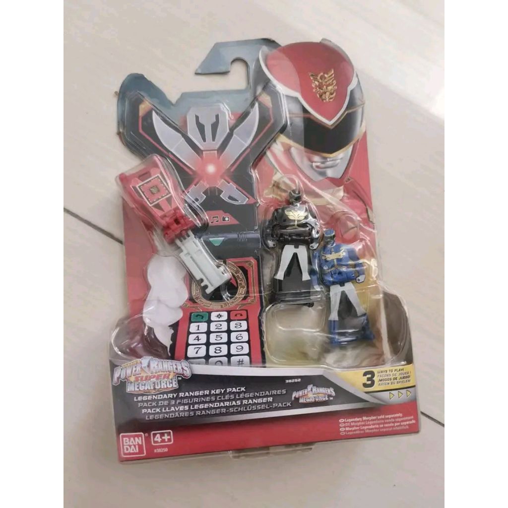 Power Rangers Super Megaforce Legendary Ranger Key Pack Roleplay Toy [Megaforce]
