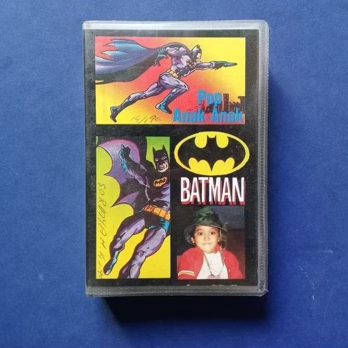 Kaset Pita Lagu Pop Anak Anak Reza Koeswoyo Album Hits Batman Prod Power Records