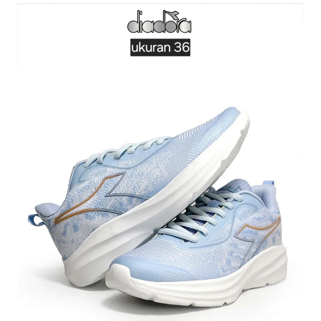 sepatu sport runing diadora cewek sepatu joging wanita branded diadora