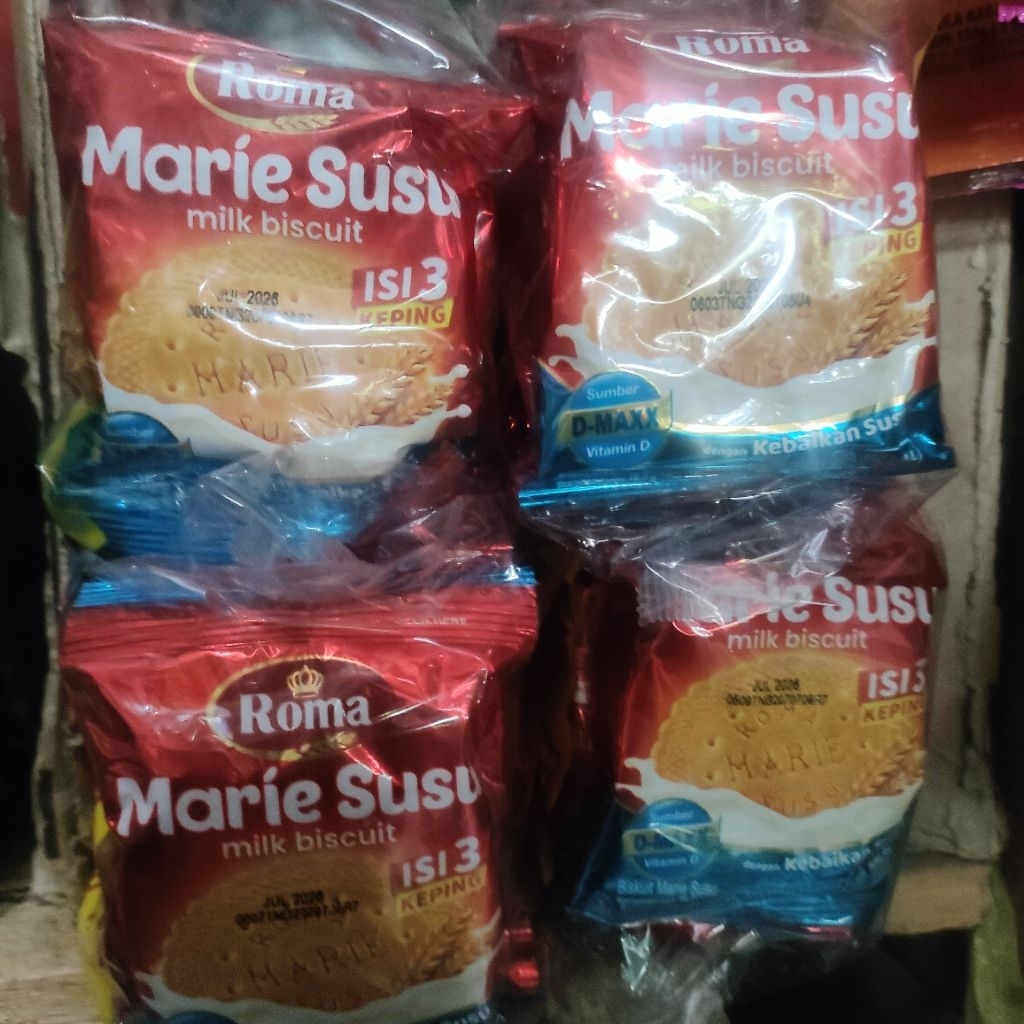 Marie susu | 1 pak, biskuit susu roma