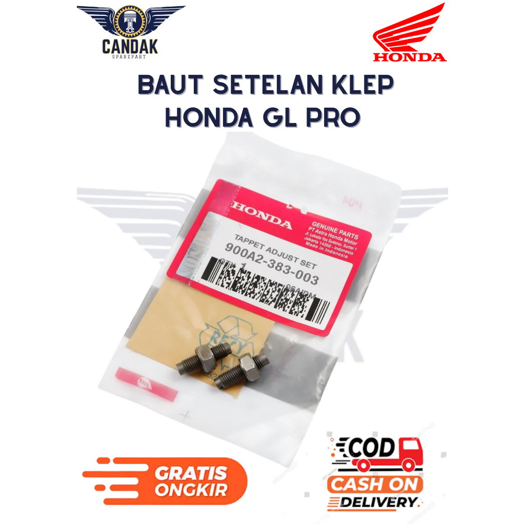 Baut Setelan Klep Honda GL Pro Neotech & Tiger original premium
