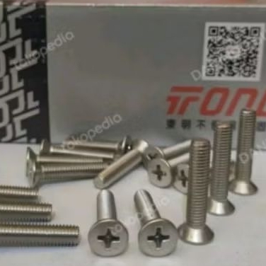 Baut JF stainless m3x10 - m3x50, promo