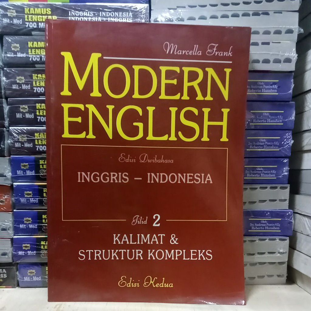 BUKU MODERN ENGLISH INGGRIS INDONESIA JILID 2 KALIMAT STRUKTUR KOMPLEKS EDISI KEDUA